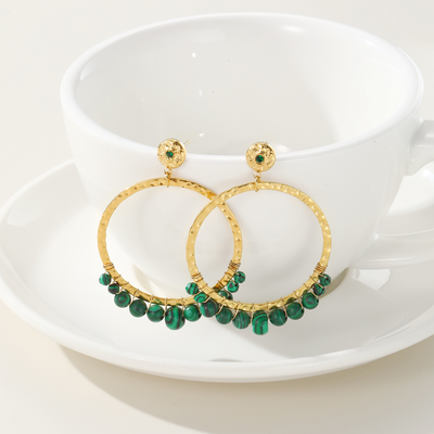 Boucles d'oreilles impératrice Zéphyr