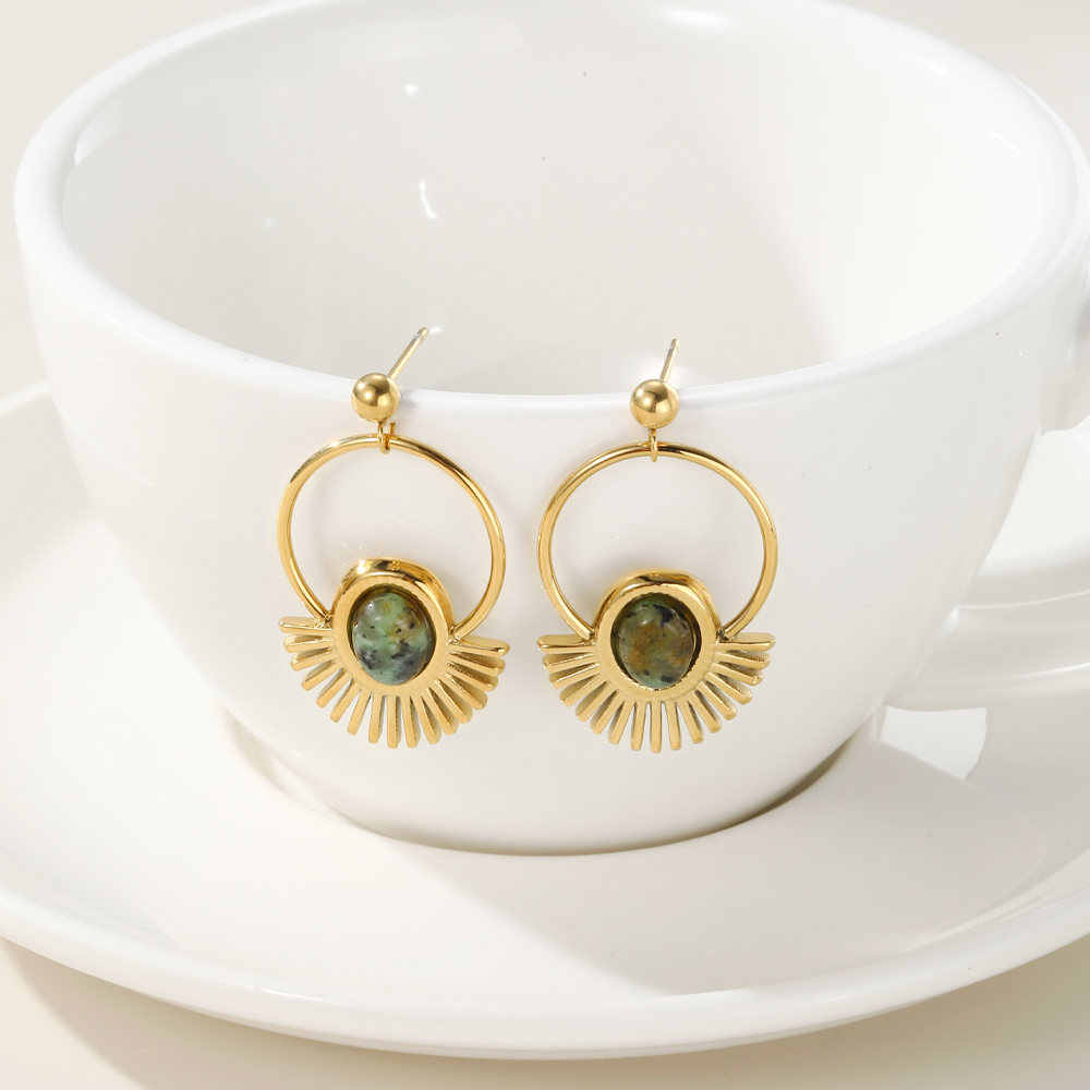 Boucles d'oreilles éclipse Zéphyr