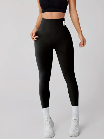 Legging de sport taille haute extensible
