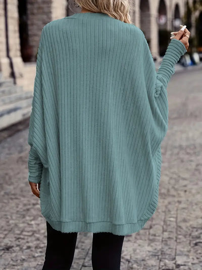 Cardigan ample manches serrées