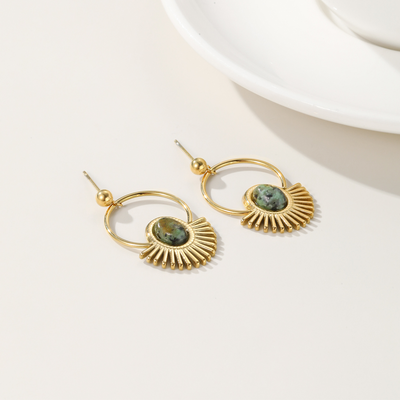 Boucles d'oreilles éclipse Zéphyr