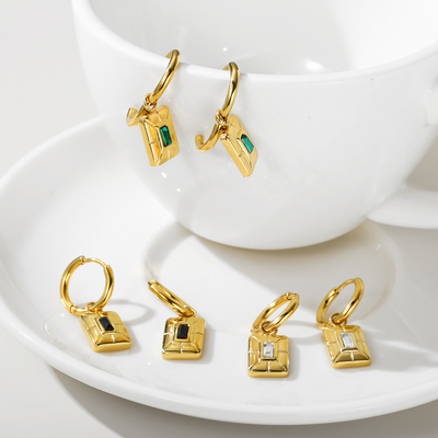 Boucles d'oreilles empire Zéphyr