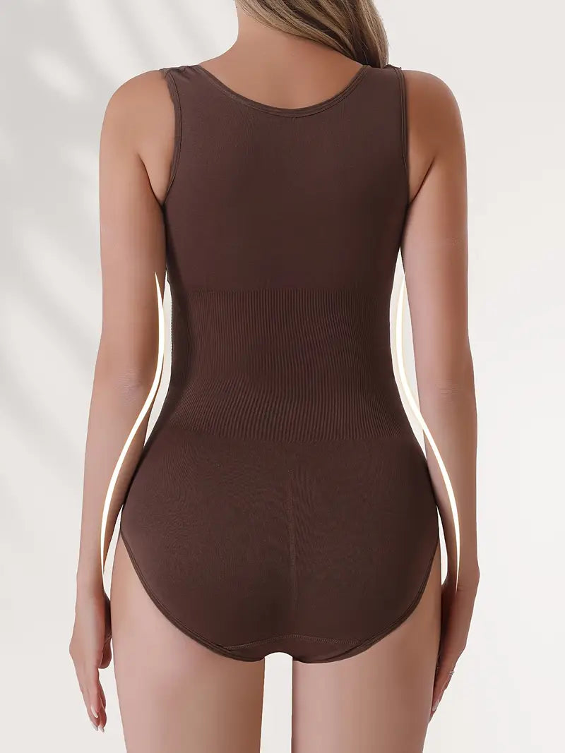 Body modelant avec ceinture gainante