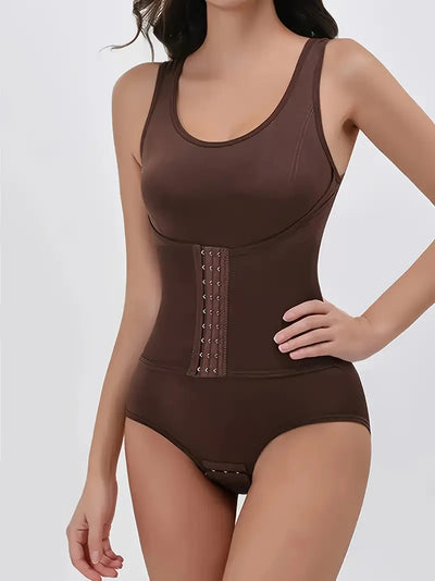 Body modelant avec ceinture gainante