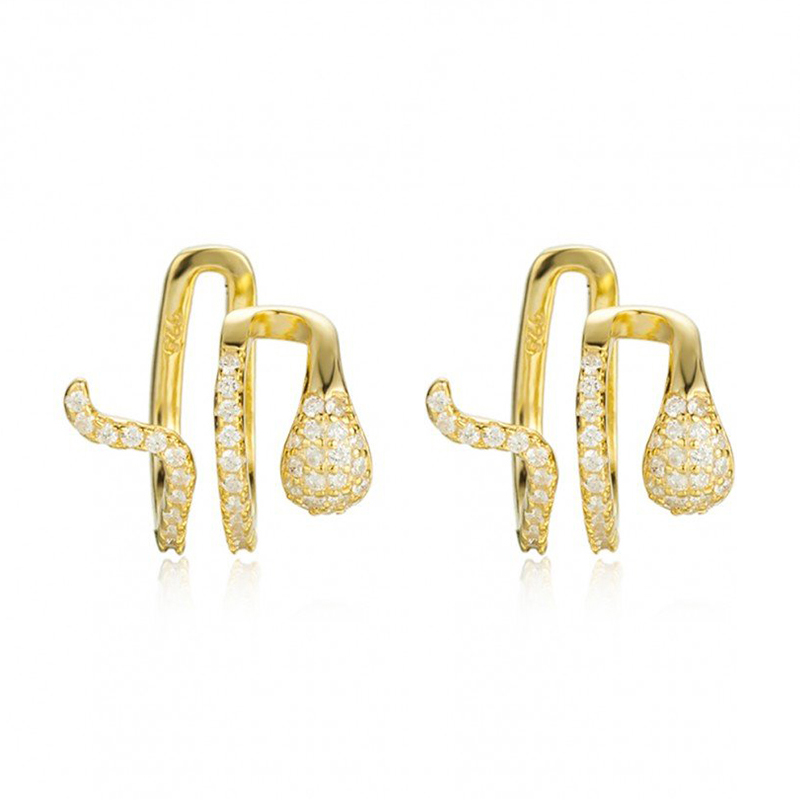 Bagues d'oreilles serpent Charlie