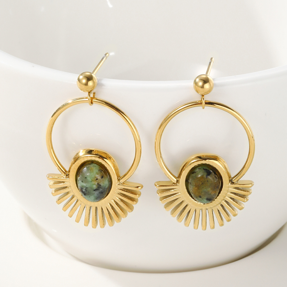 Boucles d'oreilles éclipse Zéphyr