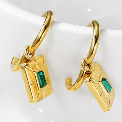 Boucles d'oreilles empire Zéphyr