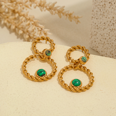 Boucles d'oreilles influence Zéphyr