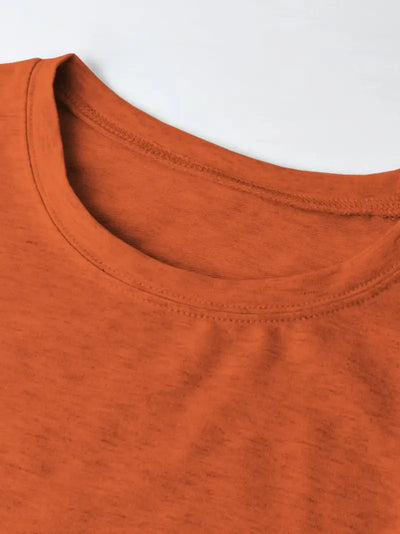 Sweat douillet à col rond avec motifs citrouille, feuilles et tasse à café