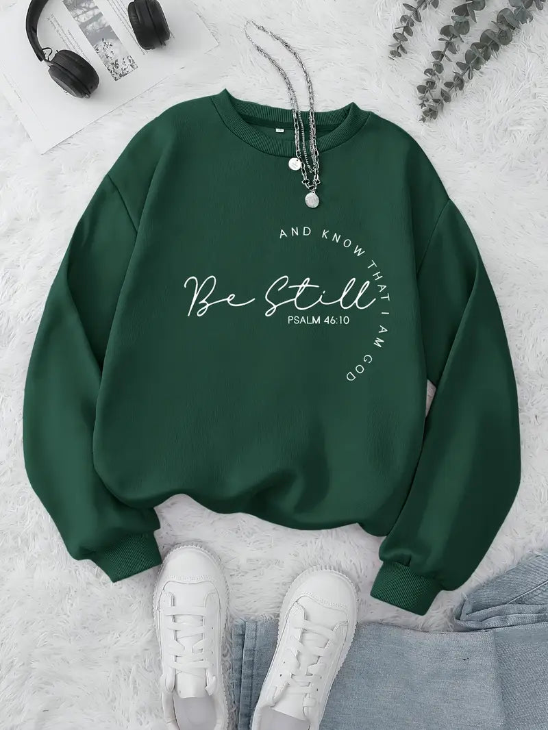 Sweat Pull Décontracté à Imprimé Géométrique