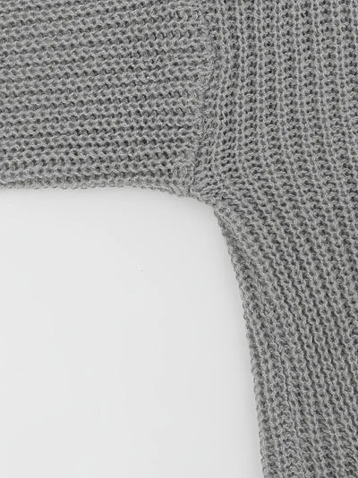 Cardigan long en tricot avec poches