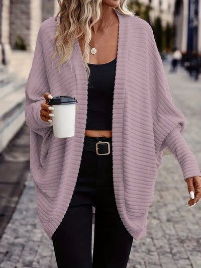 Cardigan ample manches serrées