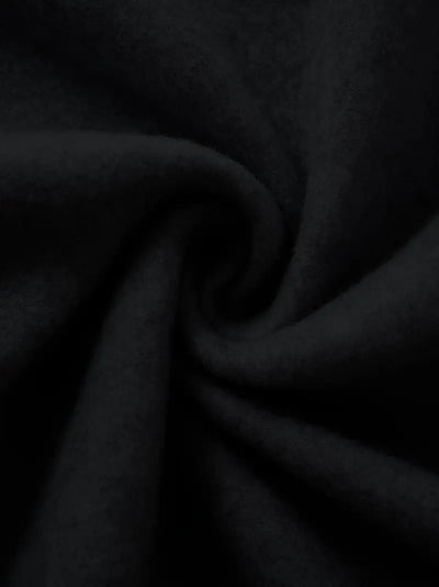 Gilet long à capuche fermeture éclair décontracté