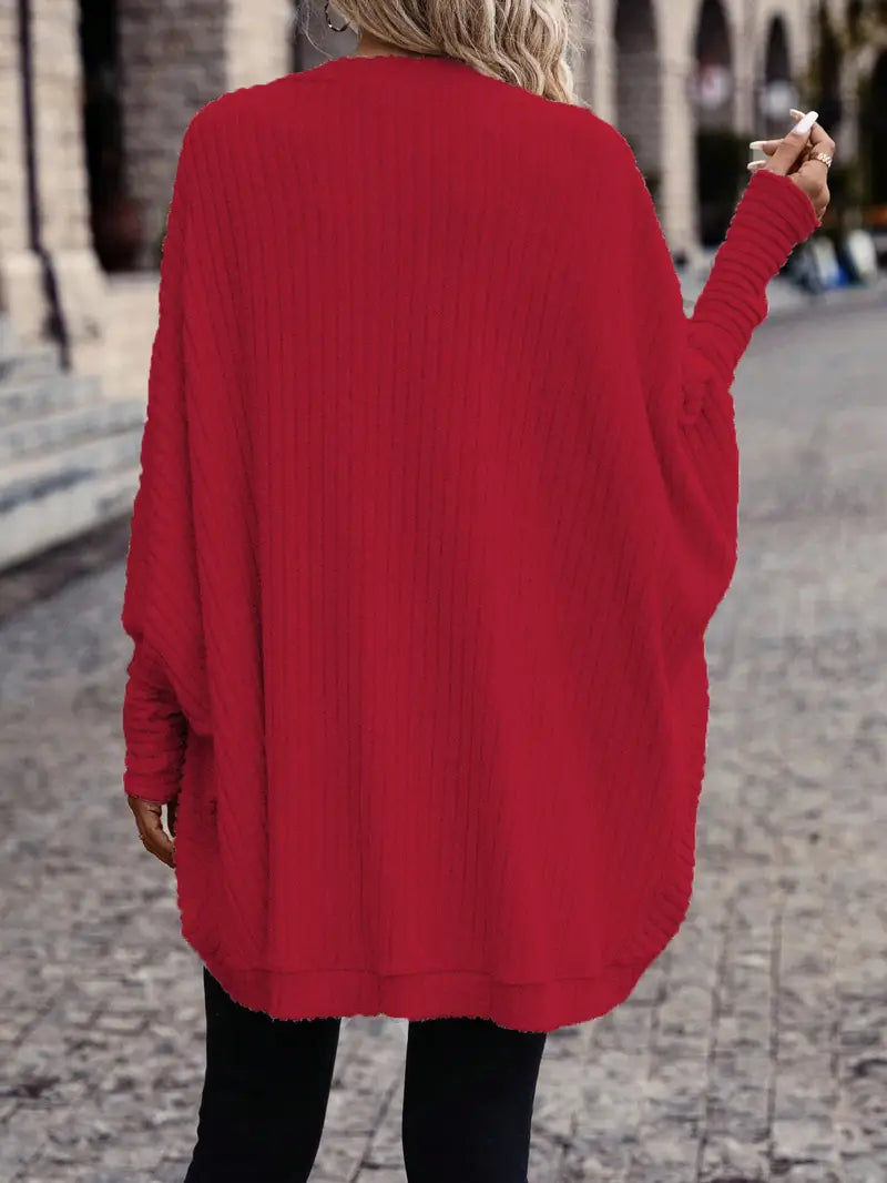 Cardigan ample manches serrées