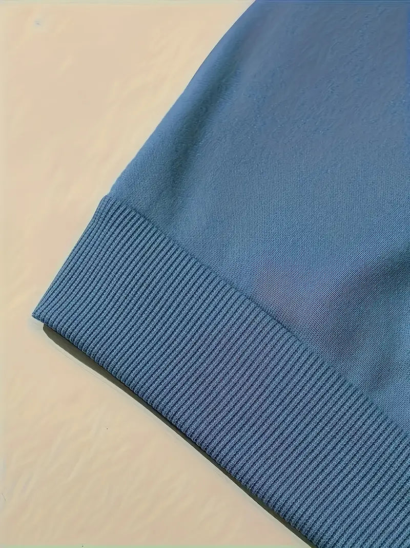 Sweat Pull Décontracté à Imprimé Géométrique