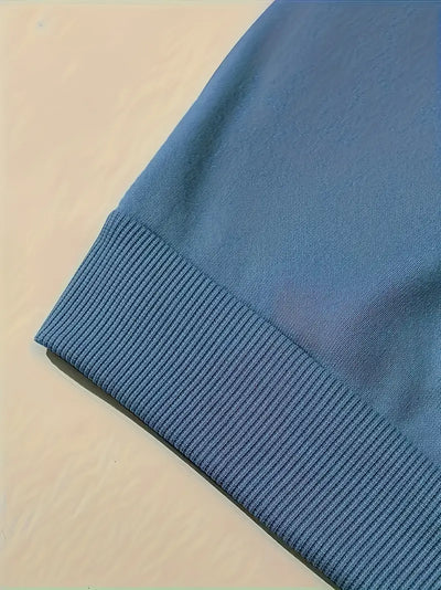 Sweat Pull Décontracté à Imprimé Géométrique