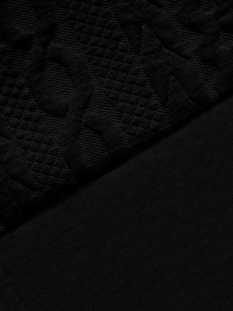 Gilet long à capuche fermeture éclair décontracté