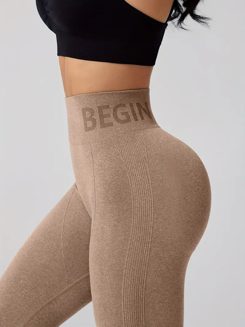 Legging de sport taille haute extensible