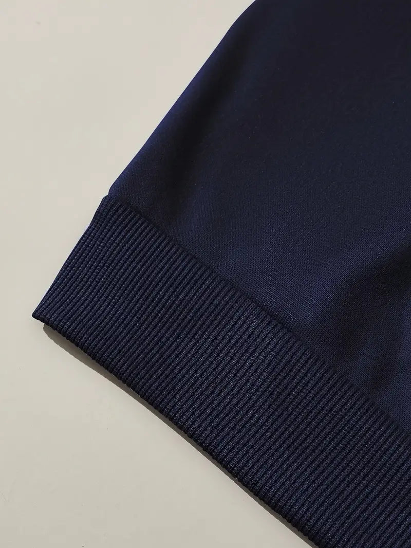 Sweat décontracté avec lettrage manches longues