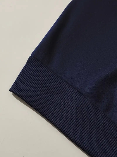 Sweat décontracté avec lettrage manches longues