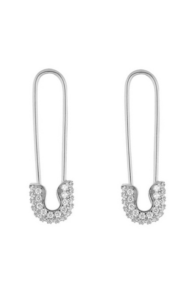 Boucle d'oreilles longues trombone Juliette