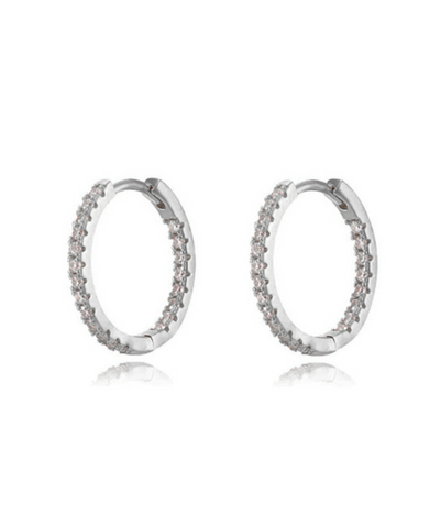 Anneaux d'oreilles brillants Iris