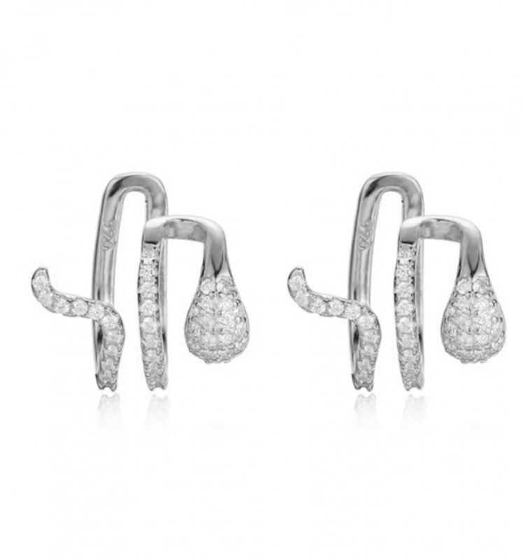 Bagues d'oreilles serpent Charlie