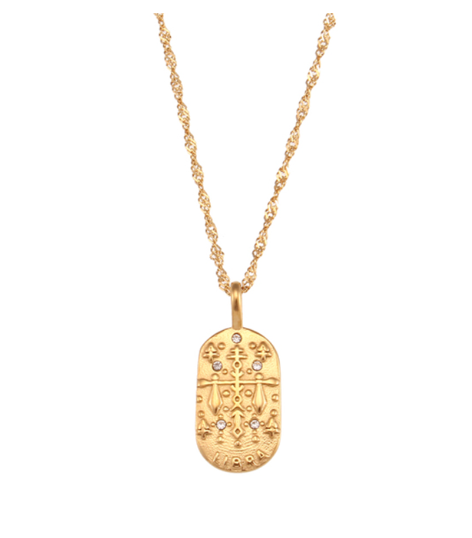 Collier personnalisable signes zodiaque