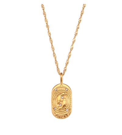 Collier personnalisable signes zodiaque