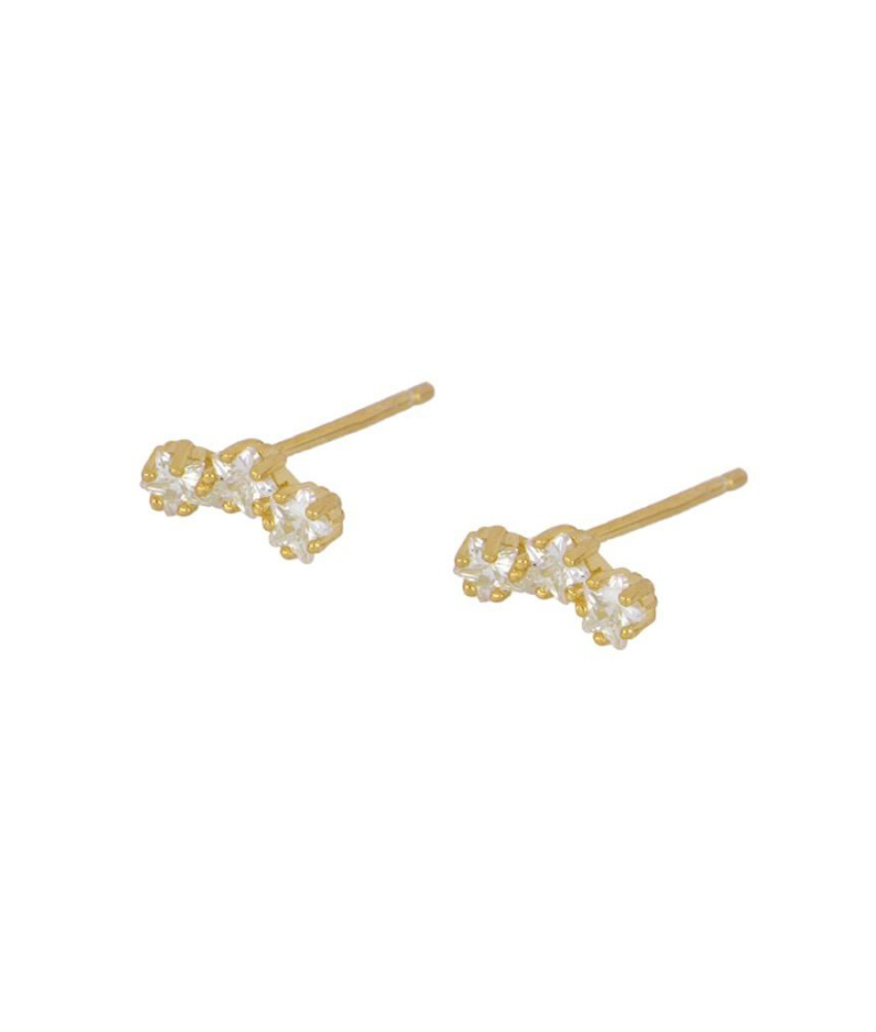 Puces d'oreilles brillantes Emma