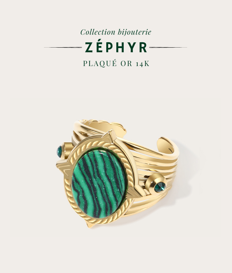 Bague époque Zéphyr