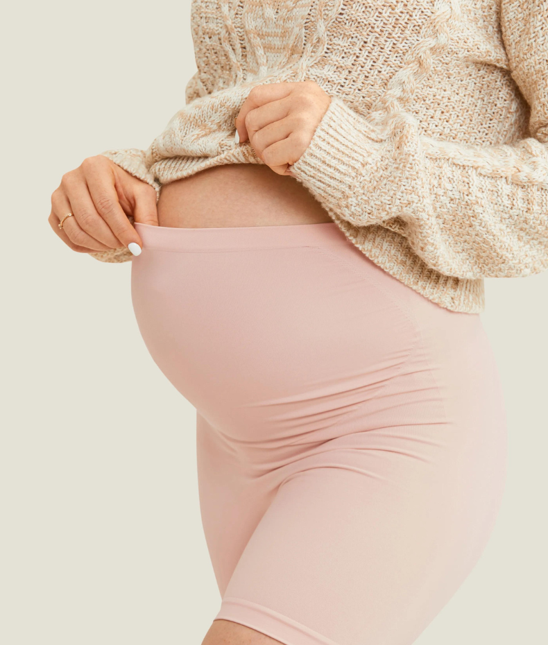 Short de grossesse taille haute