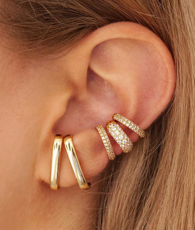 Bague d'oreilles fine Clarisse