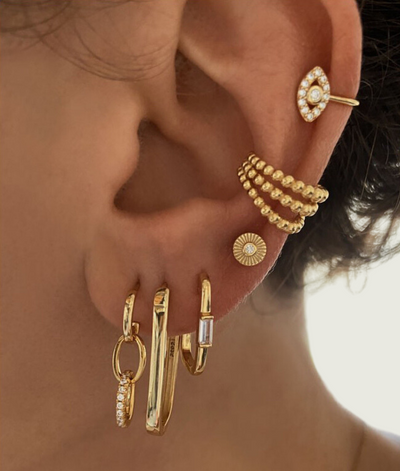 Bague d'oreilles triple Lucia