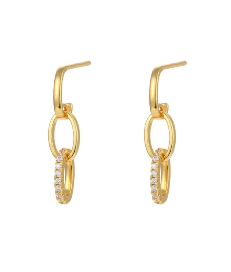 Boucles d'oreilles longues Lucia