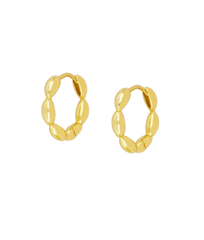 Anneaux d'oreilles perlés Camila