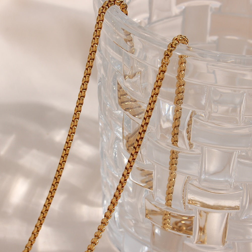 Collier personnalisable lettre acier inoxydable