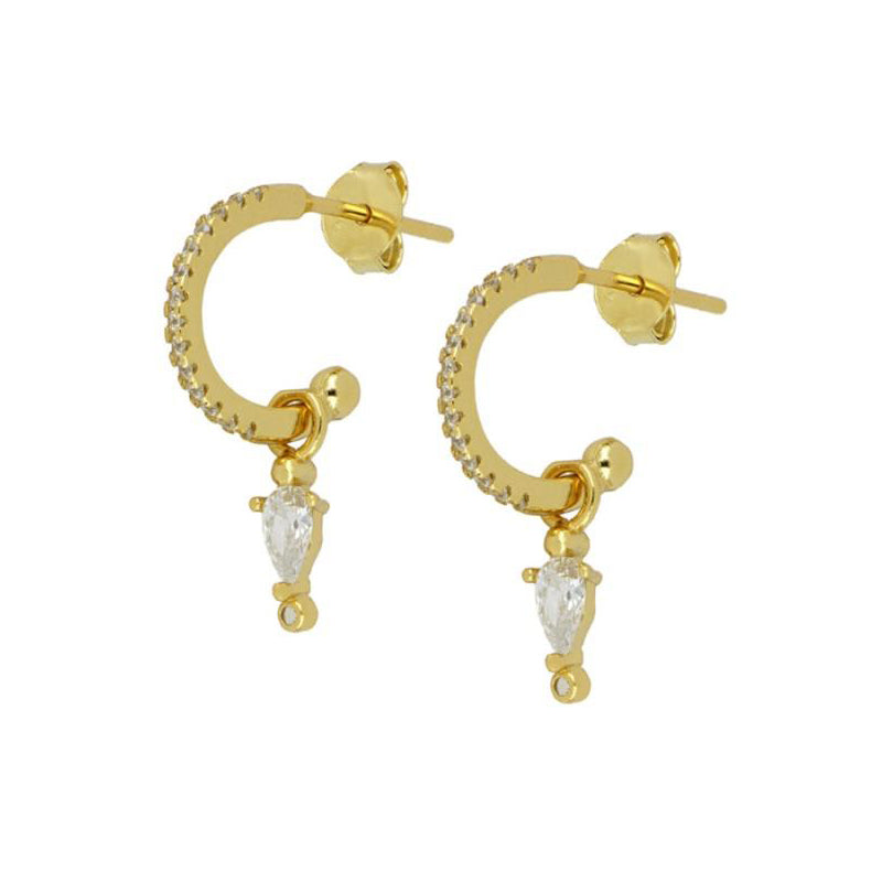 Ensemble boucles d'oreilles Emma