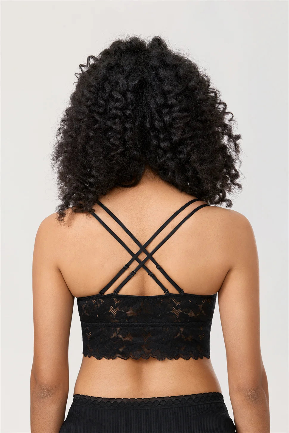 Soutien-gorge d'allaitement en dentelle à double bretelle