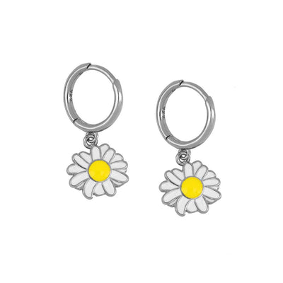 Anneaux d'oreilles fleur Jenna