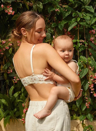Soutien-gorge d'allaitement en dentelle