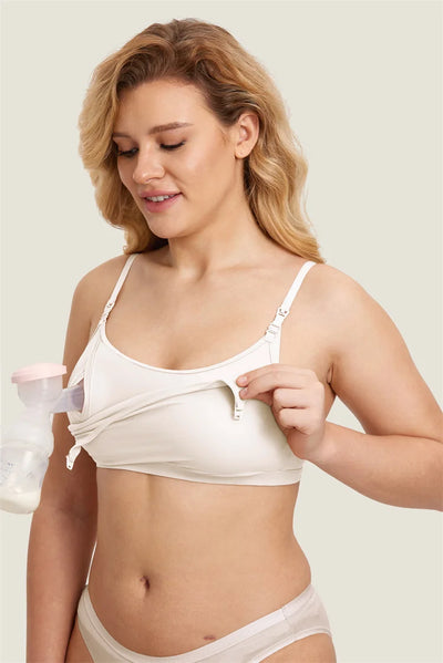 Soutien-gorge de pompage mains libres tout-en-un