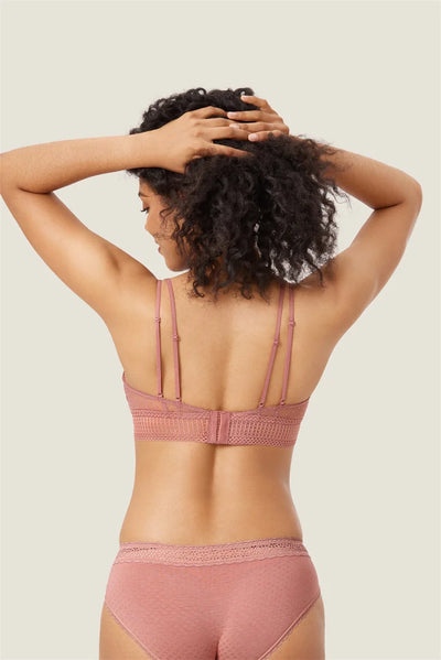 Soutien-gorge d'allaitement en dentelle ajourée