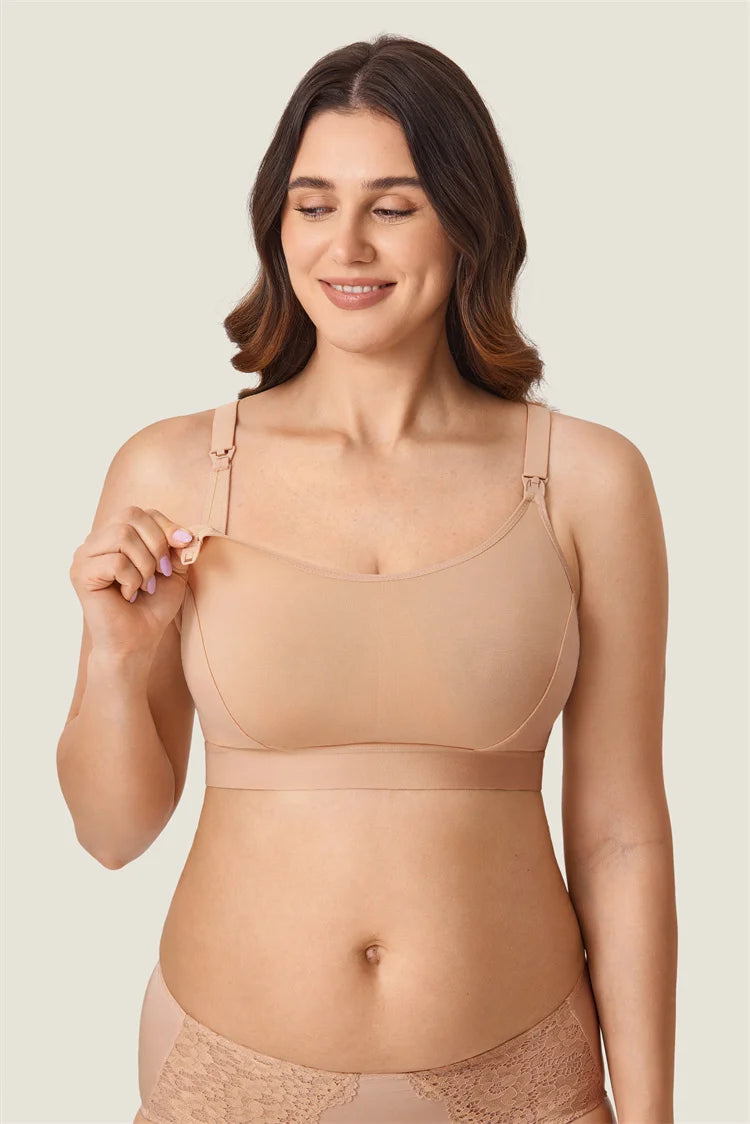 Soutien-gorge d'allaitement en coton
