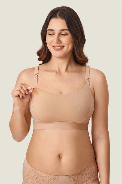 Soutien-gorge d'allaitement en coton