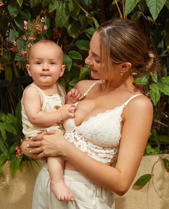 Soutien-gorge d'allaitement en dentelle