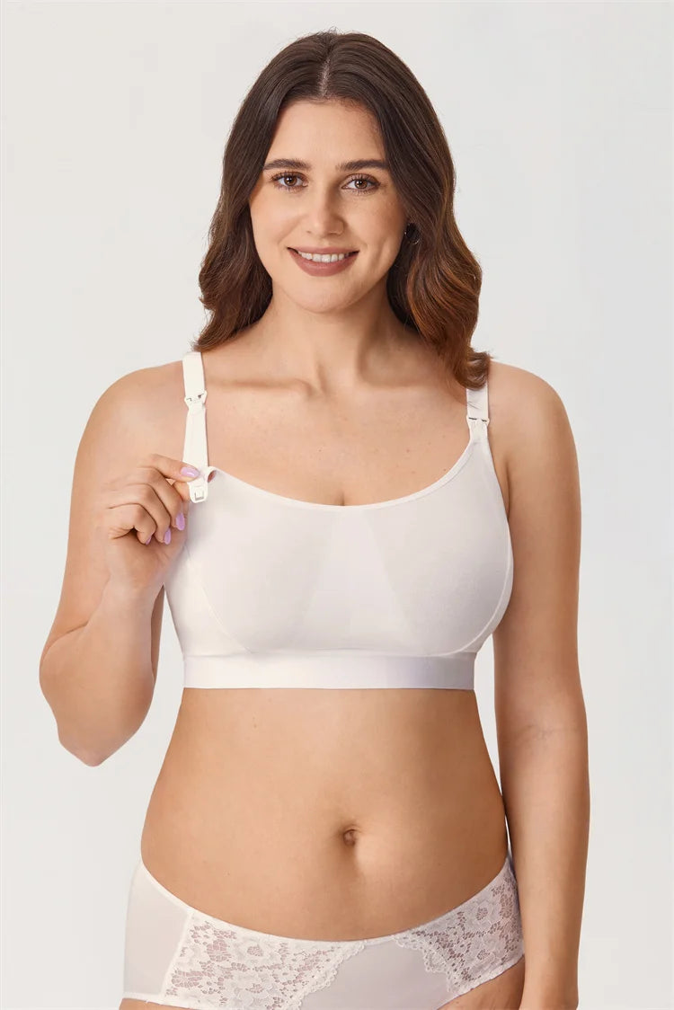 Soutien-gorge d'allaitement en coton