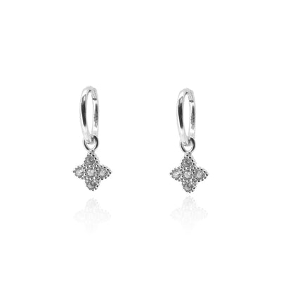 Anneaux d'oreilles fleur Charlie