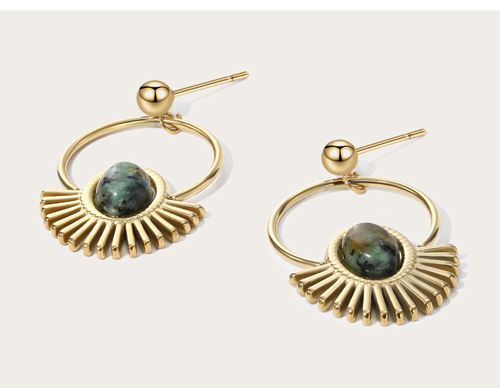 Boucles d'oreilles éclipse Zéphyr