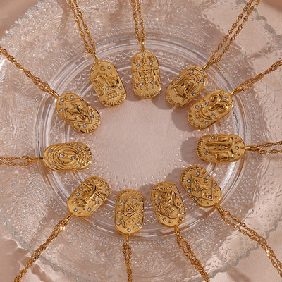 Collier personnalisable signes zodiaque